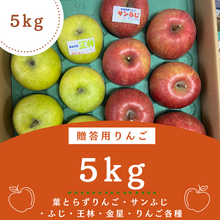 画像をギャラリービューアに読み込む, りんご贈答用 5kg